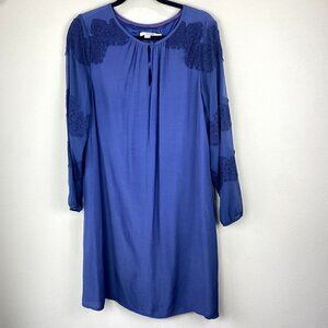 Boden Sasha Dress Blue Shift 10L